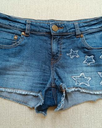 Pantaloncini jeans con stelle, Tezenis