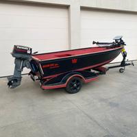 Veleno 395 tiller barca da pesca mini Bassboat