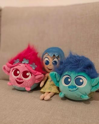 3x Peluche Inside Out