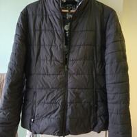 giubbotto nero Armani jeans donna