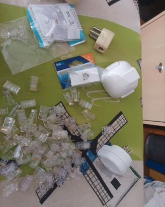 connettori rj45 spinotti cavi ethernet