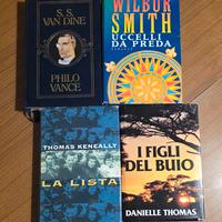 Lotto 4 Romanzi Misti (Gialli, Avventura, Rosa) - 