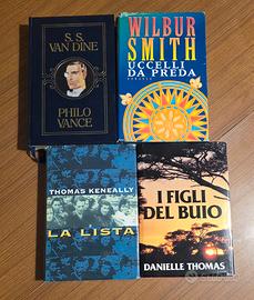 Lotto 4 Romanzi Misti (Gialli, Avventura, Rosa) - 