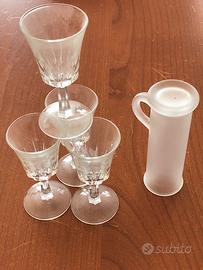 Set bicchierini rosolio