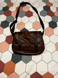 Tracolla in Vera Pelle “ FOSSIL”