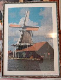 Cornice in legno con torciglione 