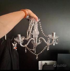 lampadario lampada come kartel Luce bagno casa sal