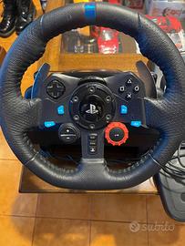 Logitech g29 volante+pedaliera e corona gt