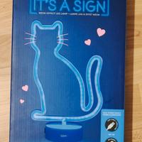 Neon forma Gatto
