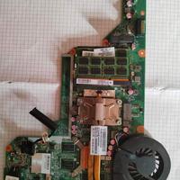 HP PAVILION G7 G4 G6 SCHEDA MADRE COMPLETA