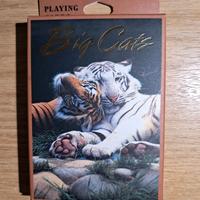 Mazzo di carte da Poker con animali "BIG CATS"