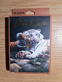 Mazzo di carte da Poker con animali "BIG CATS"