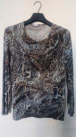 Maglia donna leopardata Andrea Marè
