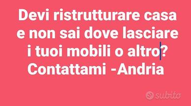 Deposito mobili o altro