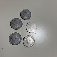 Monete da 1lira/20cent.lire/2 lire/50cent.lire