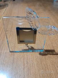 Portafoto Cornice con Ali Swarovski con Retro in A