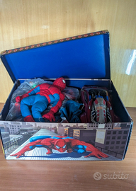 Scatola mista vari gadget e giochi Spiderman
