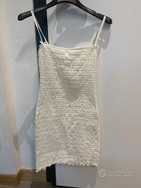 Tubino bianco Bershka . Nuovo.