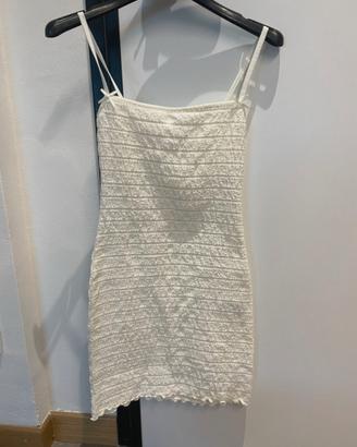 Tubino bianco Bershka . Nuovo.
