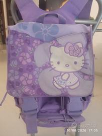 Zaino scuola estensibile Hello Kitty 