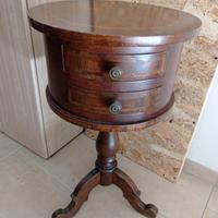 tavolino rotondo antiquariato 