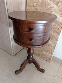 tavolino rotondo antiquariato 