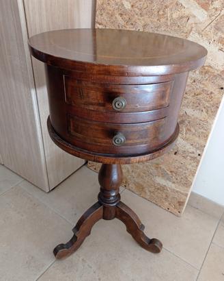 tavolino rotondo antiquariato 