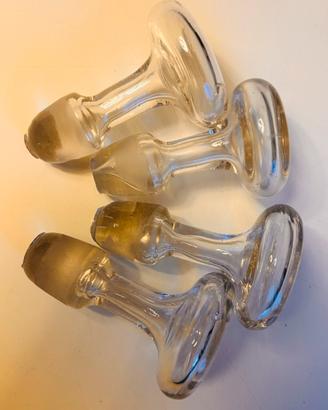 Tappo in vetro di Murano VintageSoffiato a Bocca