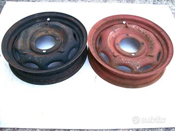 N. 2 cerchi Fergat fuoriserie 15x3 per Fiat 508 C 