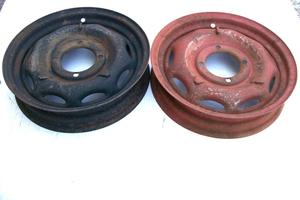 N. 2 cerchi Fergat fuoriserie 15x3 per Fiat 508 C 