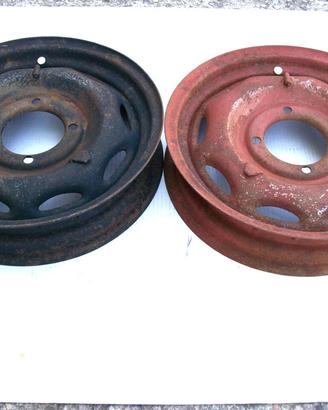 N. 2 cerchi Fergat fuoriserie 15x3 per Fiat 508 C 