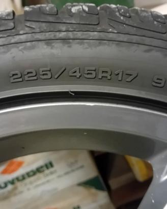 cerchi VW golf 7 + gomme invernali.