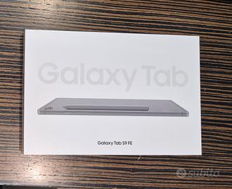 Samsung tablet s9 FE NUOVO