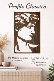 quadri realizzati in metallo 