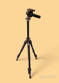 Treppiede Manfrotto 190XPROB + Testa 322RC2