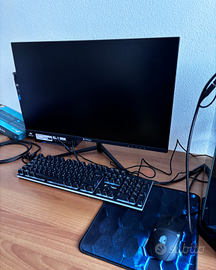 PC fisso gaming/studio/lavoro completo di monitor