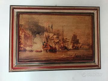 Quadro Cattura di Puerto Bello.