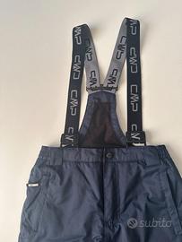 Pantaloni Sci / Salopette Bambino CMP – Taglia 128