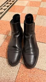 Scarpe Chelsea Calvin Klein  in pelle nera