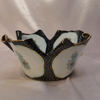 Vaso cachepot, ciotola, centrotavola Deruta anni 3