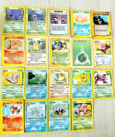 Carte Pokémon vari set