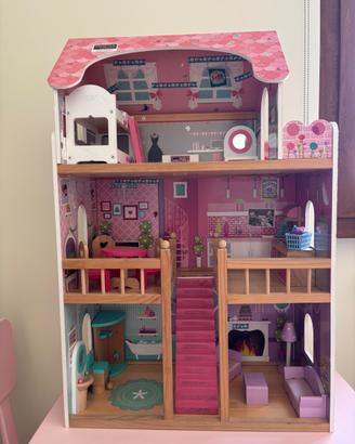 Casa in legno di Barbie