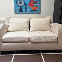 divano due posti bianco