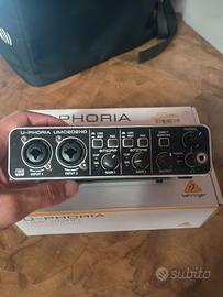 Scheda audio Behringer u-phoria umc202hd