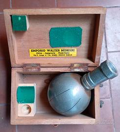 Antico Squadro Agrimensorio Sferico con cavalletto