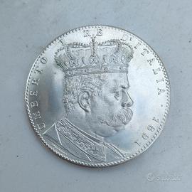 Tallero Eritrea 1891 - Oggetto da collezione.