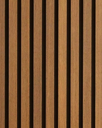 stock di 6 Pannelli Cannettati in Rovere Oliato
