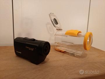 Telecamera sportiva HD con custodia impermeabile 