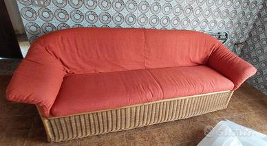 Divano in rattan