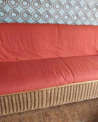 Divano in rattan